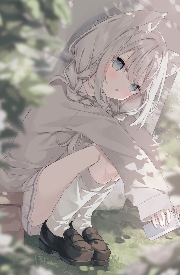 昼の木漏れ日
